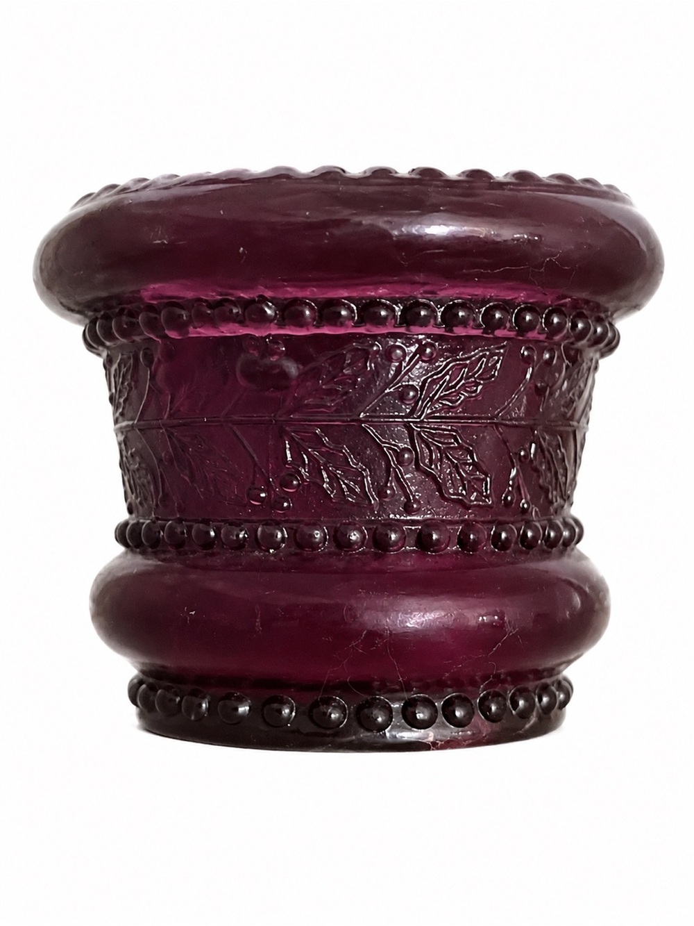 Vintage Summit Art Glass toothpick holder